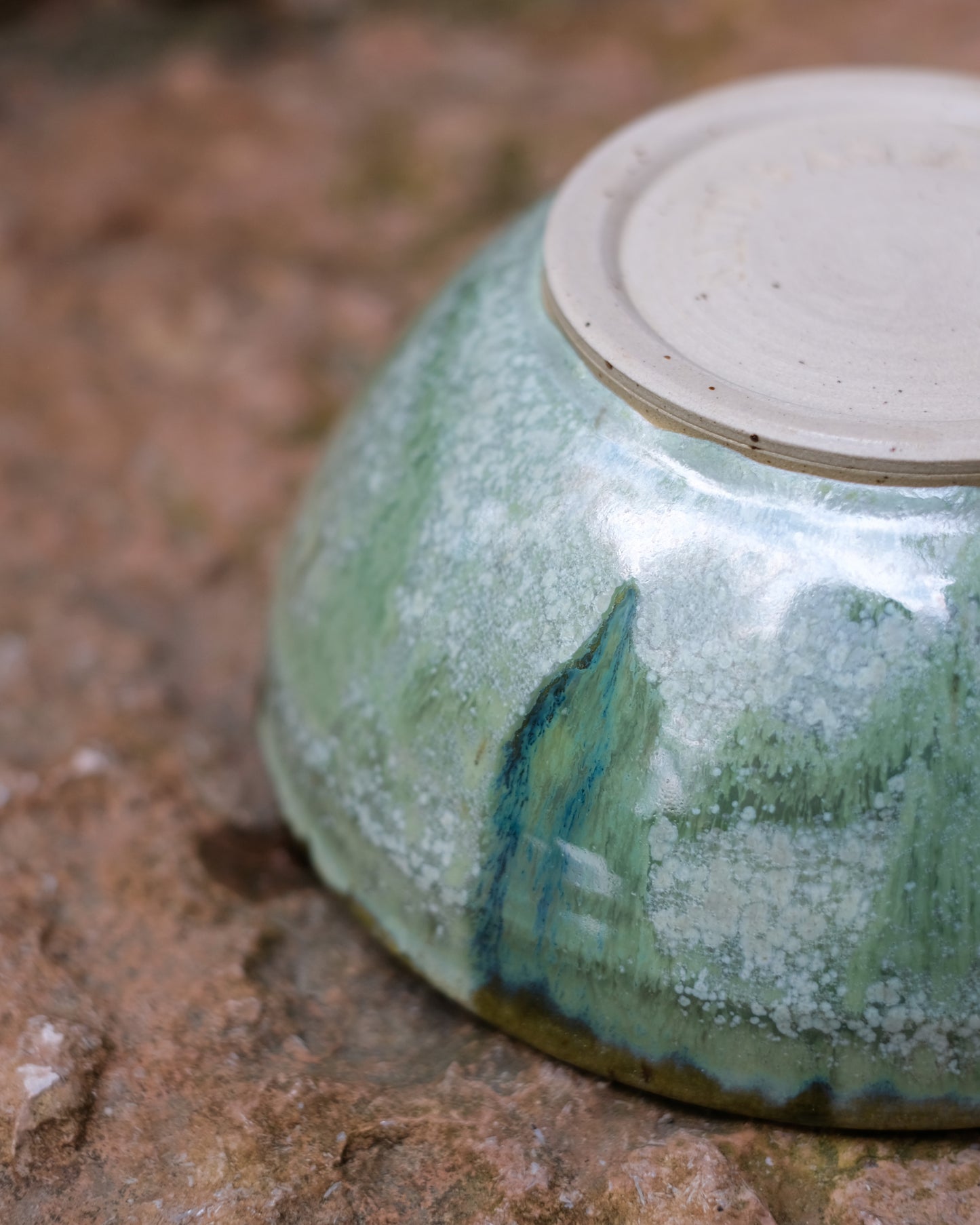 Frukostskål grönmelerad