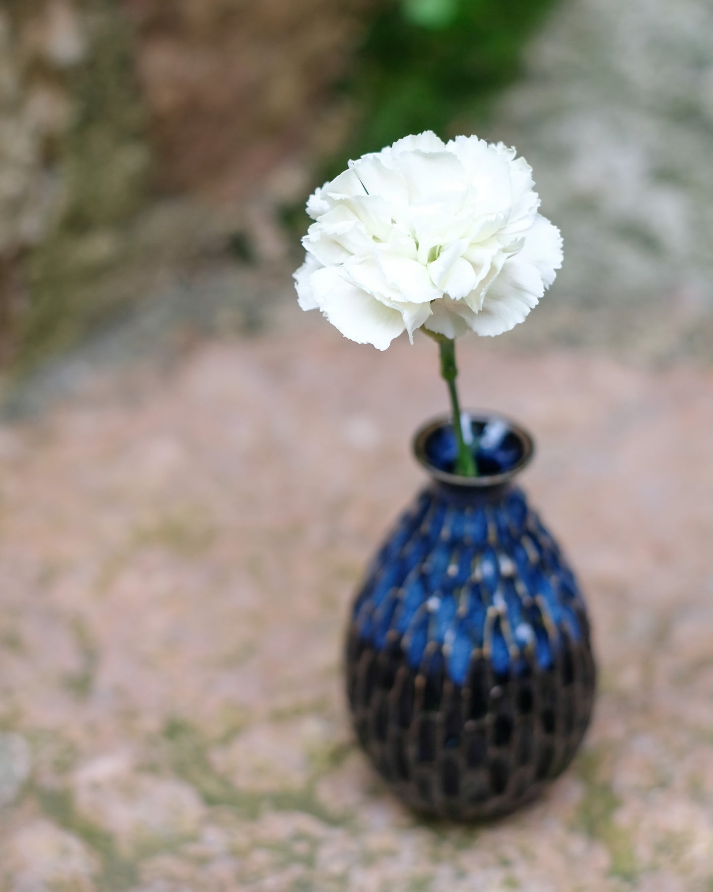 Sticklingsvas, blåsvart