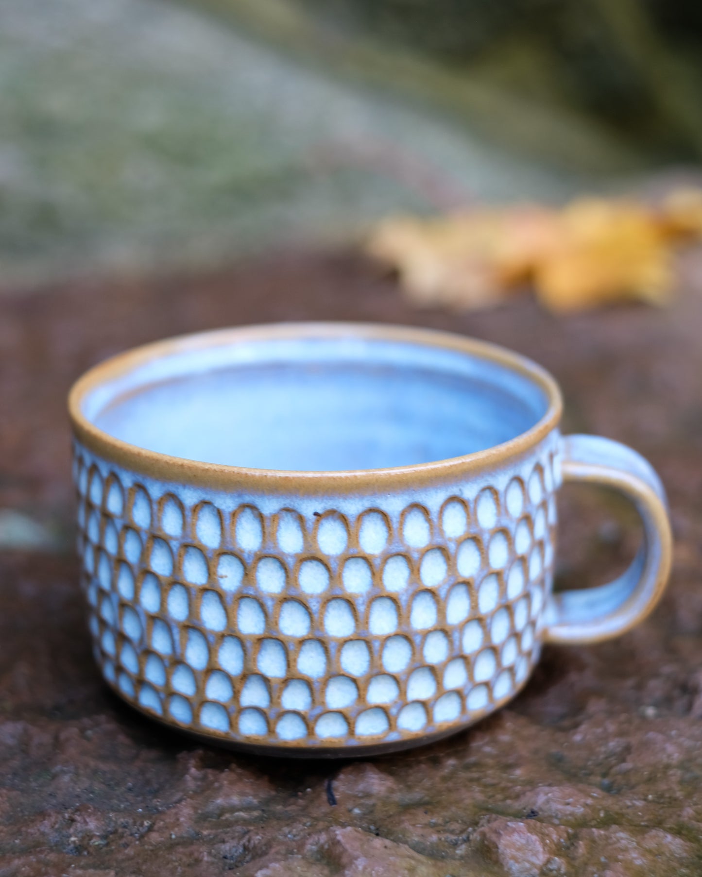 Drejad & karvad kaffekopp