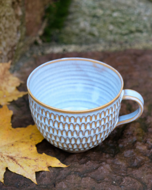 Drejad & karvad tekopp 6 dl