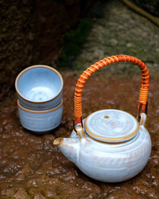 Japaninspirerad teservis